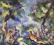 Paul Cezanne Bath nine women who Germany oil painting artist